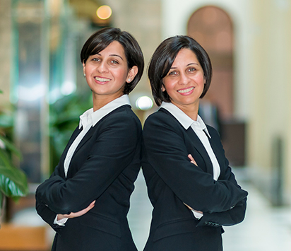 Property Twins in corporate look