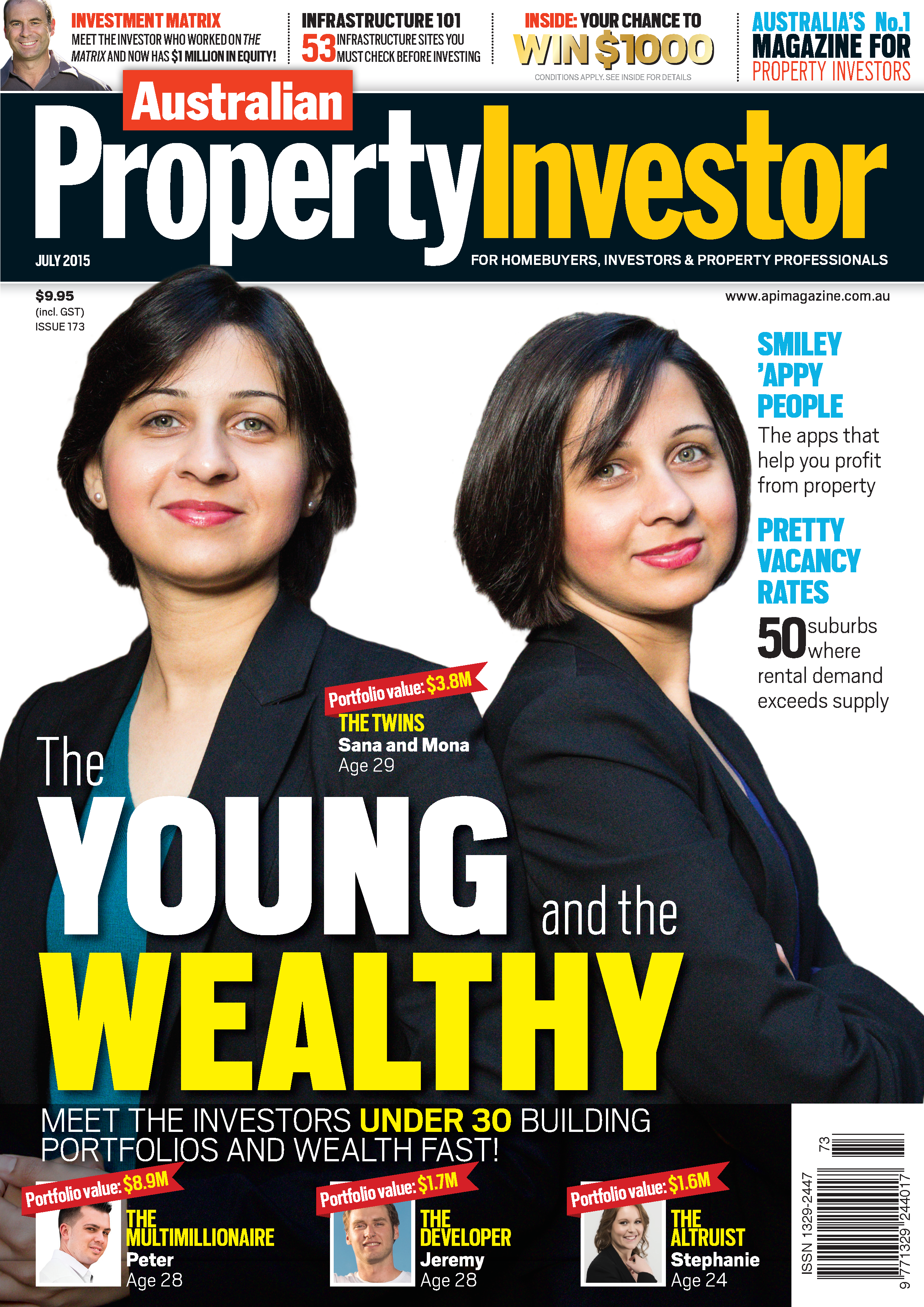 Sana and Mona Ali on the cover of PropertyInvestor