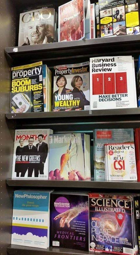 PropertyInvestors issue with the property twins on the cover on a book shelf